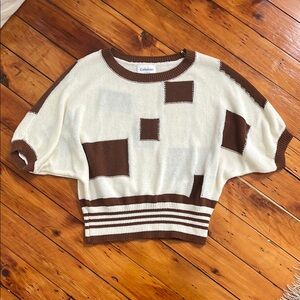 Callahan Knitwear Patchwork Sweater